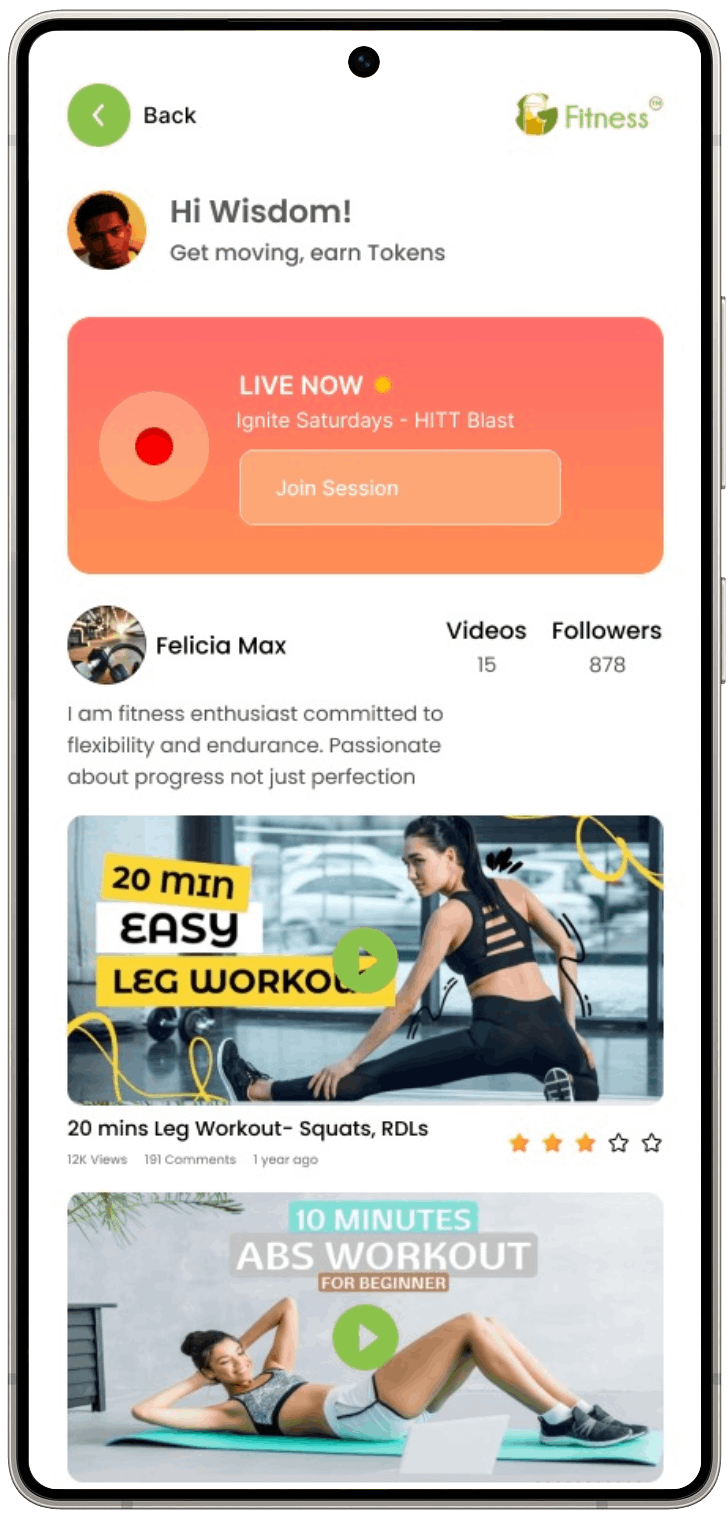 HealVerse App Interface