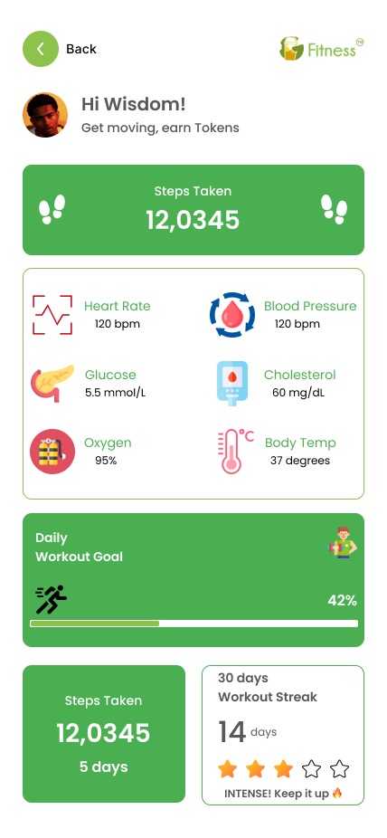 HealVerse Dashboard Interface